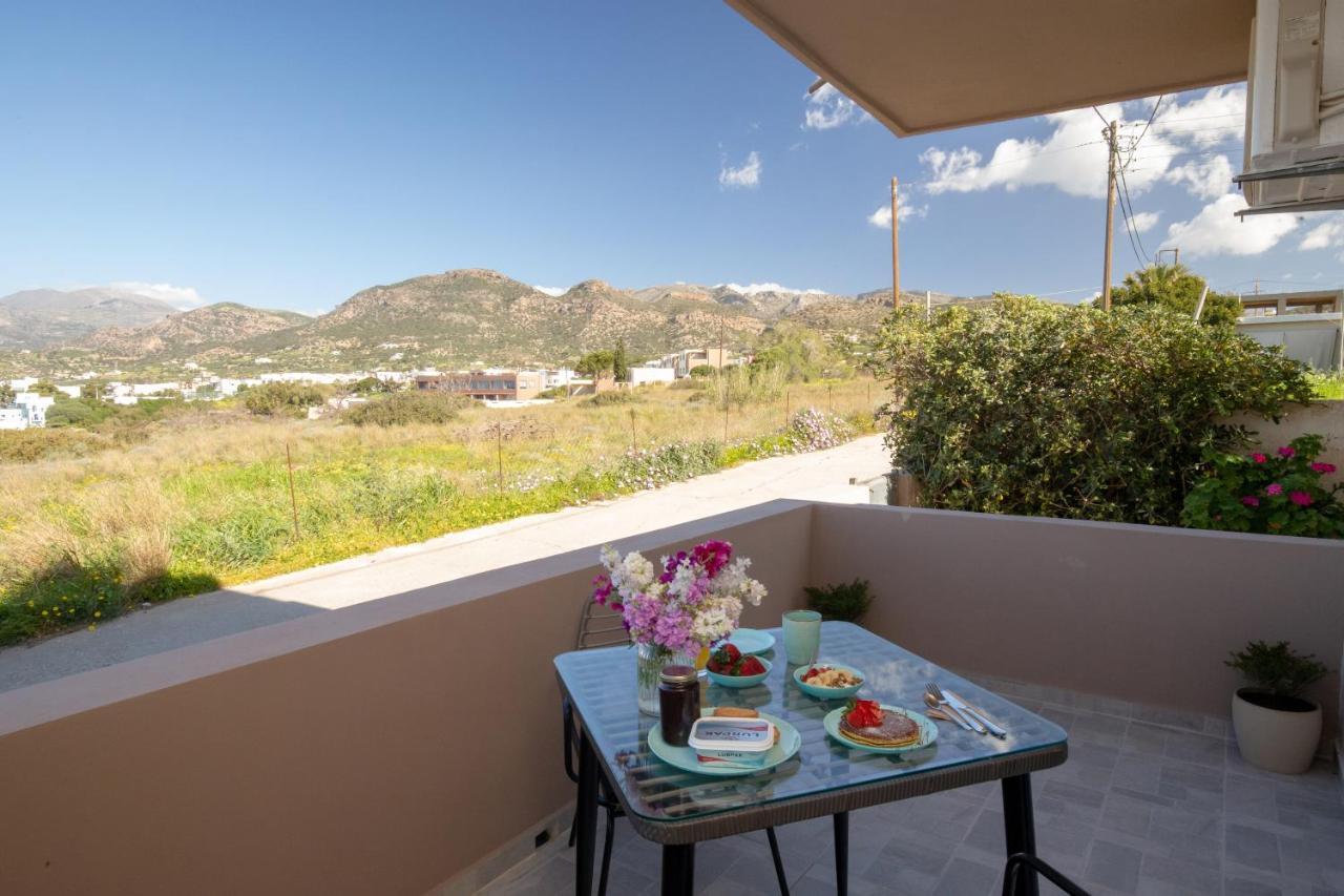Studio Athena With Panoramic View Of Makrygialos Pilalímata Exterior photo