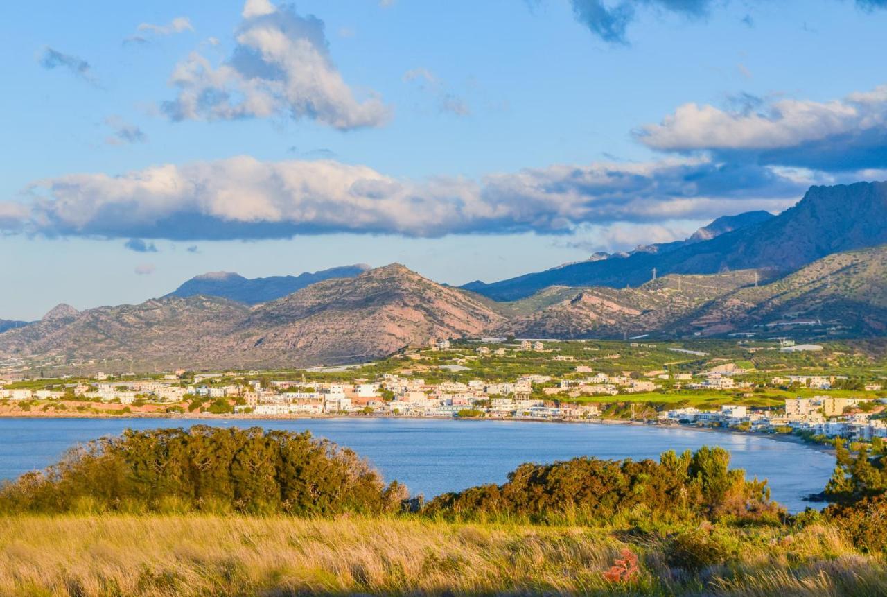 Studio Athena With Panoramic View Of Makrygialos Pilalímata Exterior photo